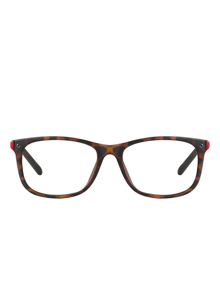  Polaroid Square-frame Glasses - Brown 