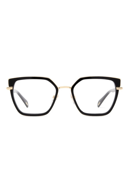  Police Mermaid Geometric-frame Glasses - Black 