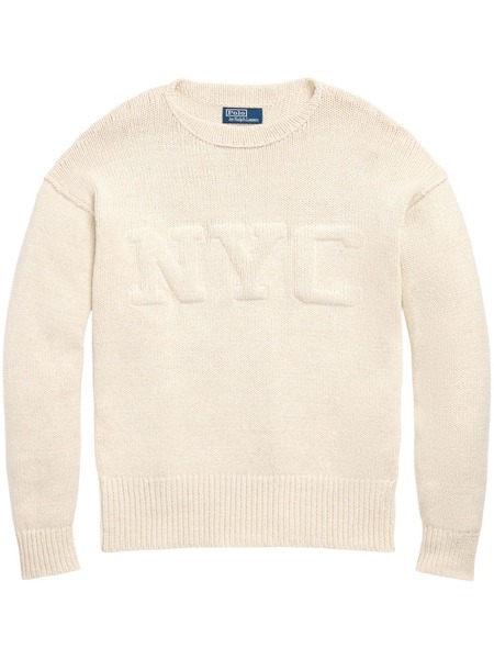  Polo Ralph Lauren Cotton-blend Long Sleeved Pullover - Neutrals 