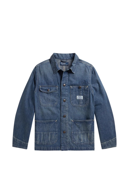  Polo Ralph Lauren Kids Denim Utility Jacket - Blue 