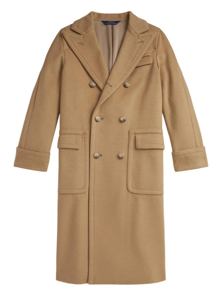  Polo Ralph Lauren Kids Double-breasted Coat - Neutrals 