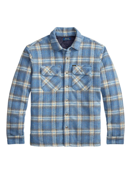  Polo Ralph Lauren Plaid-pattern Overshirt - Blue 