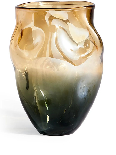  Polspotten Collision Glass Vase (30cm) - Neutrals 