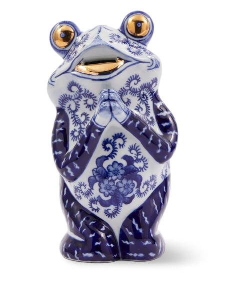  Polspotten Frog Figurine - Blue 