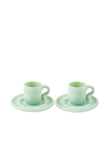  Polspotten Gobi Espresso Cups (set Of Two) - Green 