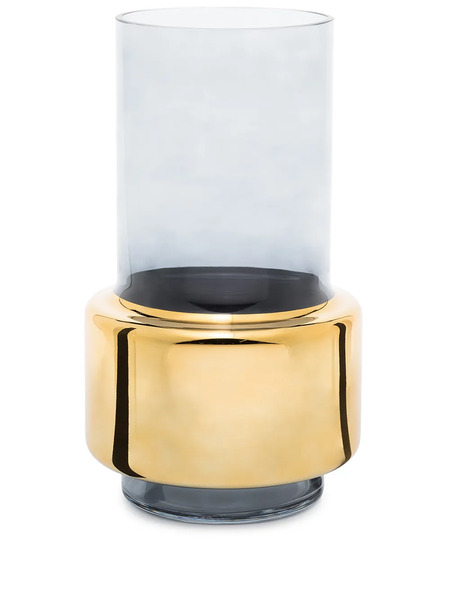  Polspotten Medium Lobby Glass Vase - Gold 