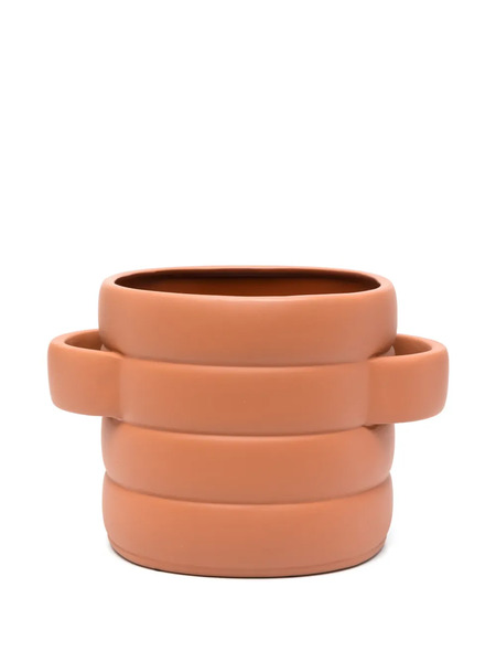  Polspotten Medium Namobo Plant Pot (24cm X 22cm) - Brown 