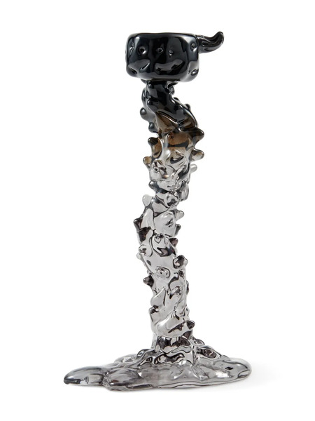  Polspotten Sculptural Candle Holder - Black 