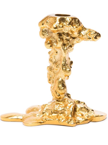  Polspotten Small Drip Candle Holder - Gold 