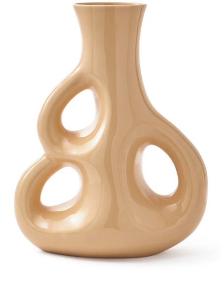  Polspotten Three Ears Ceramic Vase (50.5cm X 22cm) - Neutrals 