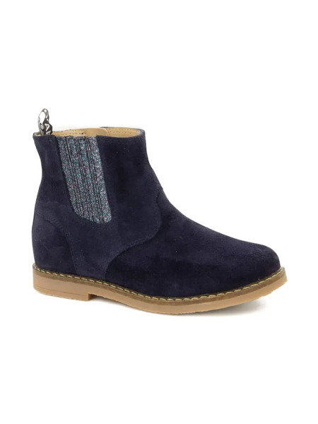  Pom D'api Glitter-panel Ankle Boots - Blue 