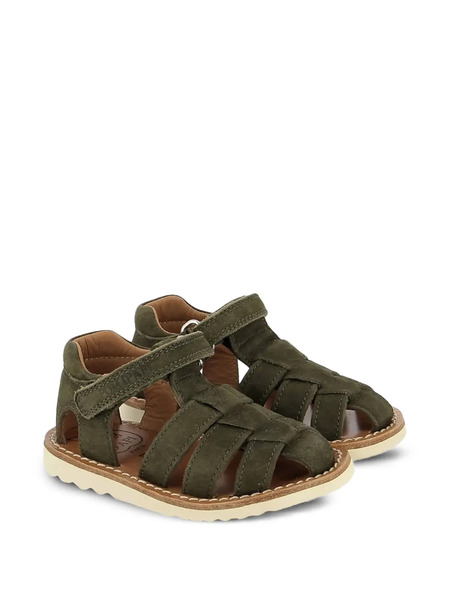 Pom D'api Touch-strap Flat Sandals - Green 