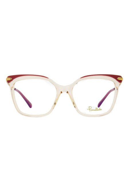  Pomellato Eyewear Square-shape Glasses - Neutrals 