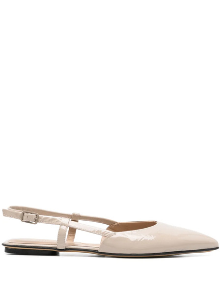  Pomme D´or Leather Ballet Flats - Neutrals 