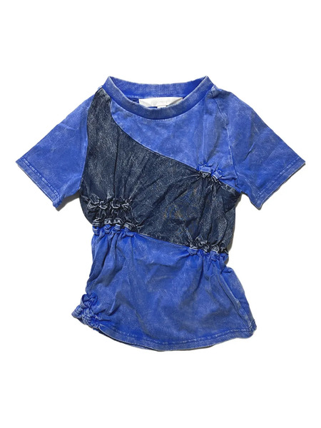  Ponder.er Gathered T-shirt - Blue 