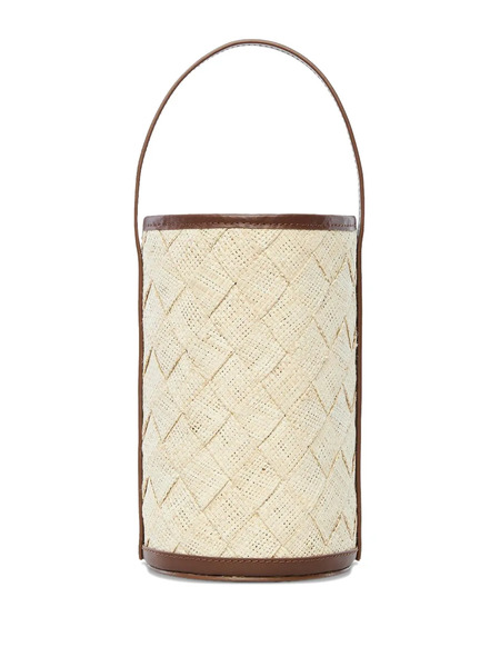  Poolside Cylinder Bucket Bag - Neutrals 