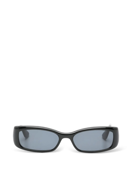  Port Tanger Leila Rectangle-frame Sunglasses - Black 