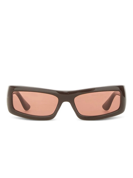  Port Tanger Rectangle Sunglasses - Brown 