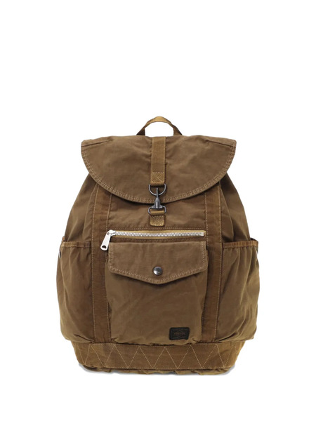  Porter-yoshida & Co. Flap-pocket Backpack - Brown 
