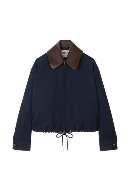  Ports 1961 Contrasting-collar Jacket - Blue 