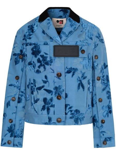  Ports 1961 Jacquard Jacket - Blue 