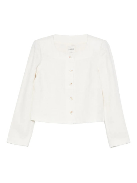  Posse Emma Single Breast Jacket - White 