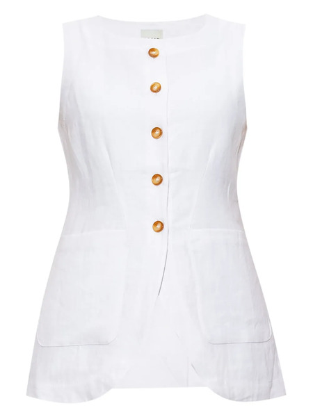  Posse Emma Waistcoat - White 