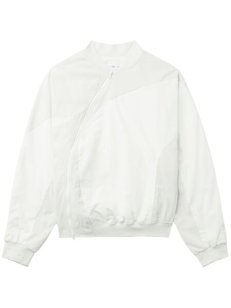  Post Archive Faction Asymmetric-zip Bomber Jacket - White 