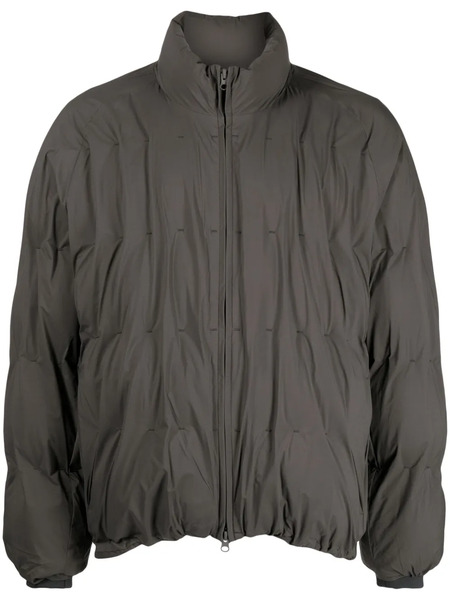  Post Archive Faction Decorative-stitching Puffer Jacket - Green 