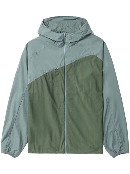  Post Archive Faction Lightweight Hooded Jacket - Green 
