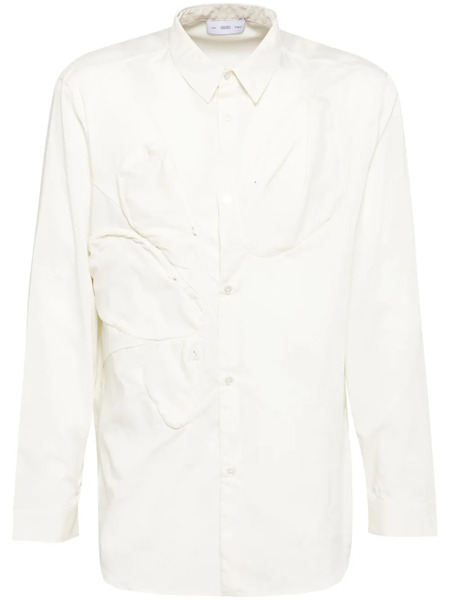  Post Archive Faction Paneled-design Shirt - Neutrals 