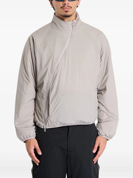  Post Archive Faction River Asymmetric-zip Jacket - Grey 
