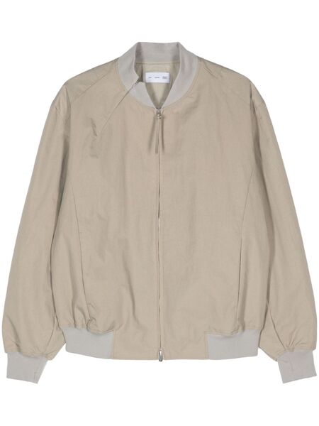  Post Archive Faction Zip-up Bomber Jacket - Grey 
