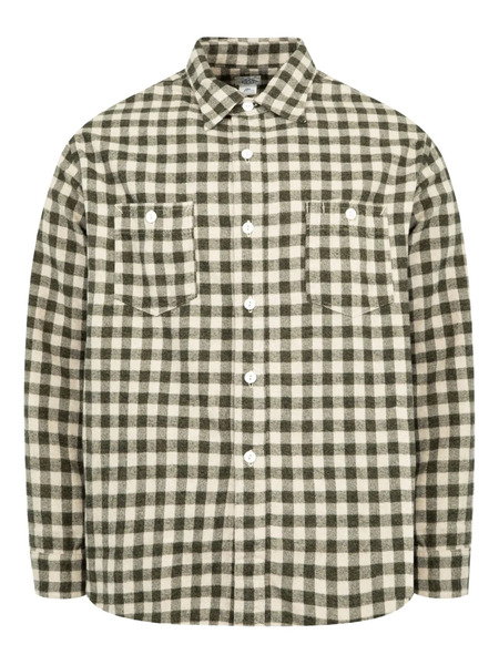  Post O'alls St Louis Checked Shirt - Grey 