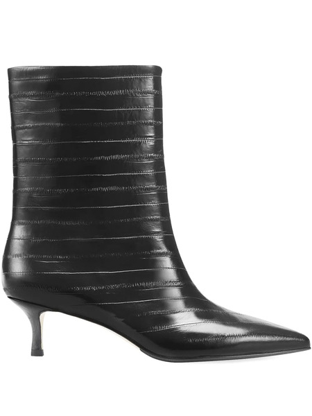  Potamy Leather Ankle Boots - Black 