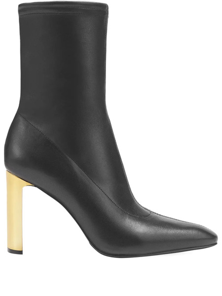  Potamy Leather Ankle Boots - Black 
