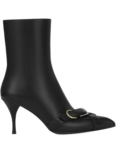  Potamy Leather Ankle Boots - Black 