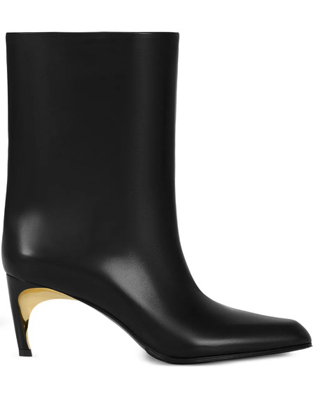  Potamy 70mm Pointed-toe Ankle Boots - Black 