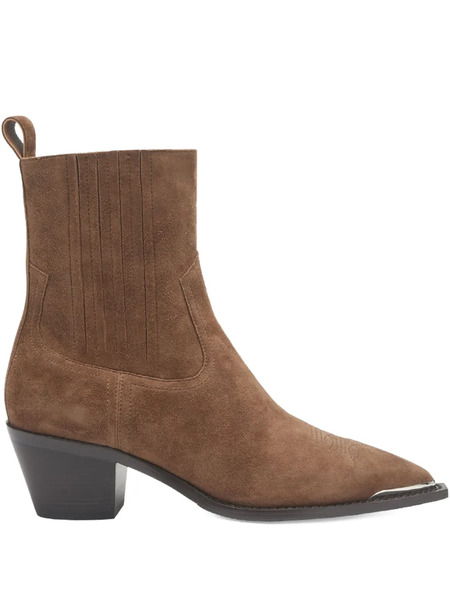  Potamy Suede Ankle Boots - Brown 