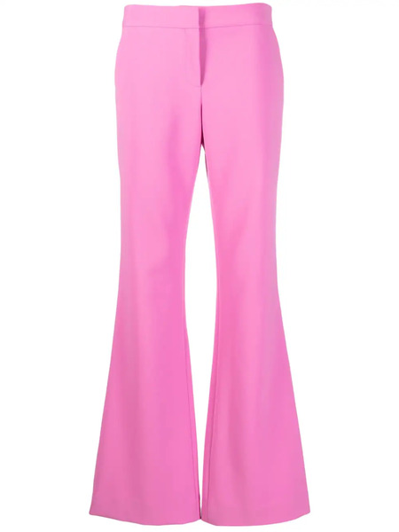  Prabal Gurung High-waisted Flared Trousers - Pink 
