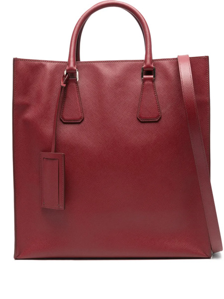  Prada Adjustable-strap Tote Bag - Red 
