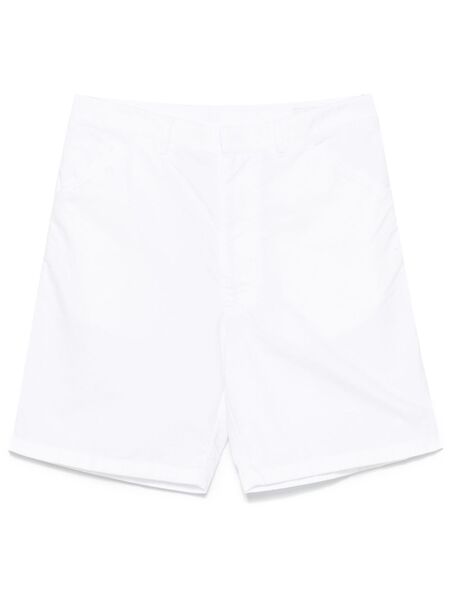  Prada Canvas Shorts - White 