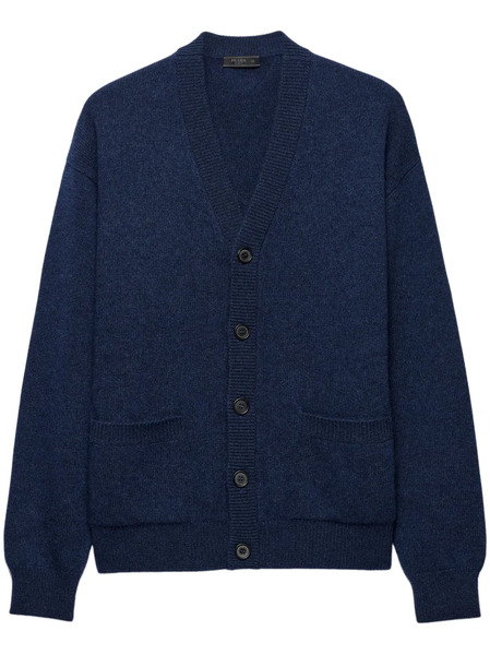  Prada Cashmere Cardigan - Blue 