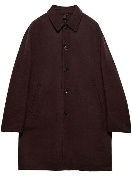  Prada Cashmere Overcoat - Brown 