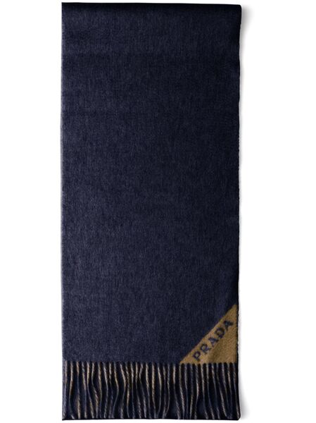  Prada Cashmere Scarf - Blue 