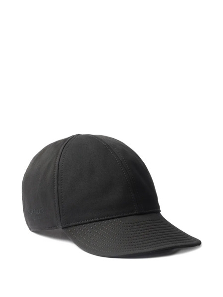  Prada Cotton Baseball Cap - Black 