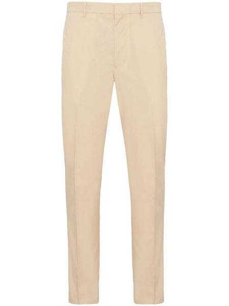  Prada Cotton Trousers - Neutrals 