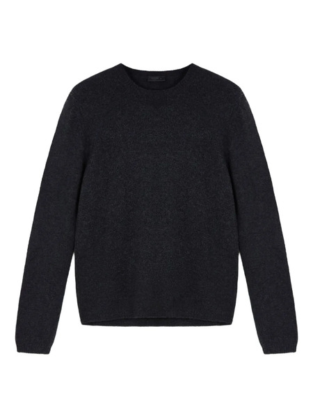  Prada Crew-neck Cashmere Sweater - Grey 