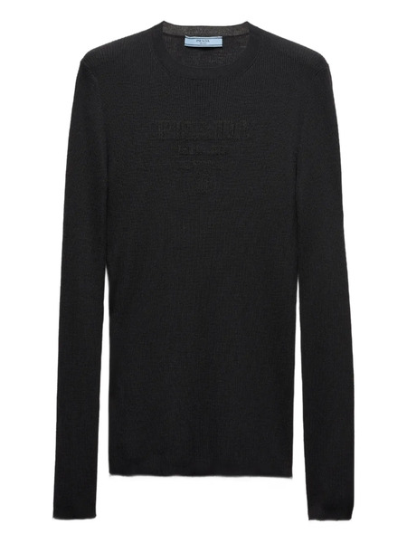  Prada Crew-neck Sweater - Black 