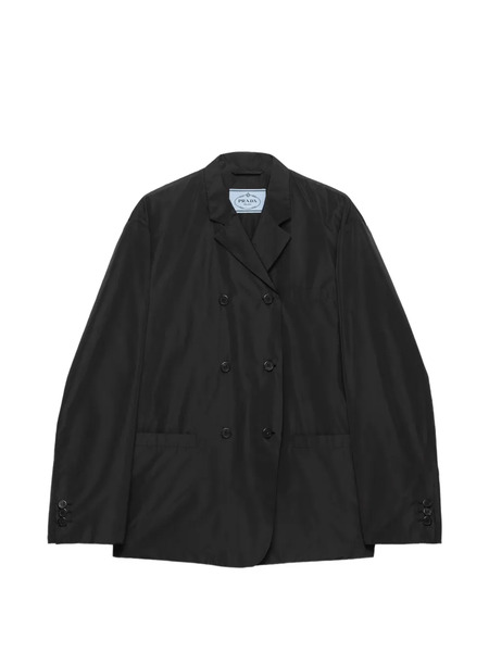  Prada Double-breasted Blazer - Black 